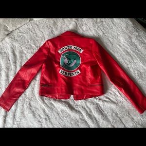 Medium, South Side Riverdale, red leather jacket